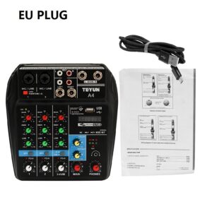 TU04 BT 4 Kanalen mini mengpaneel