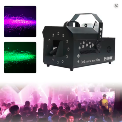 1500w sneeuwmachine 12LEDs met controller en dmx