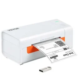 Vevor labelprinter Y486 met 6 rollen stickers