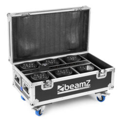 BeamZ Professional FCC66 Flightcase voor 6x BBP66 Uplight Par (B-stock)