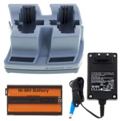 Sennheiser laderset LA2015 incl adapter en 2 batterijen (2e hands)