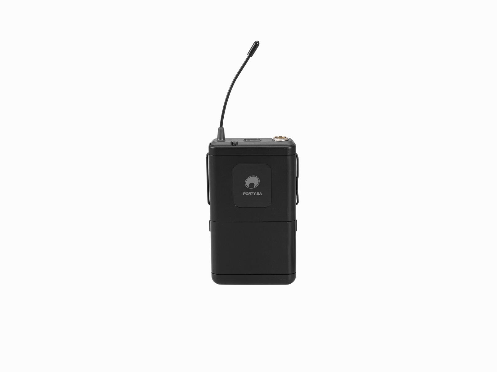 OMNITRONIC PORTY-8A Bodypack-zender + headsetmicrofoon 863,1 MHz (b-stock) - Afbeelding 2