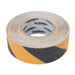 Fixman Antislip Tape - Zwart/geel - 50 Mm X 18 Meter (nieuw)