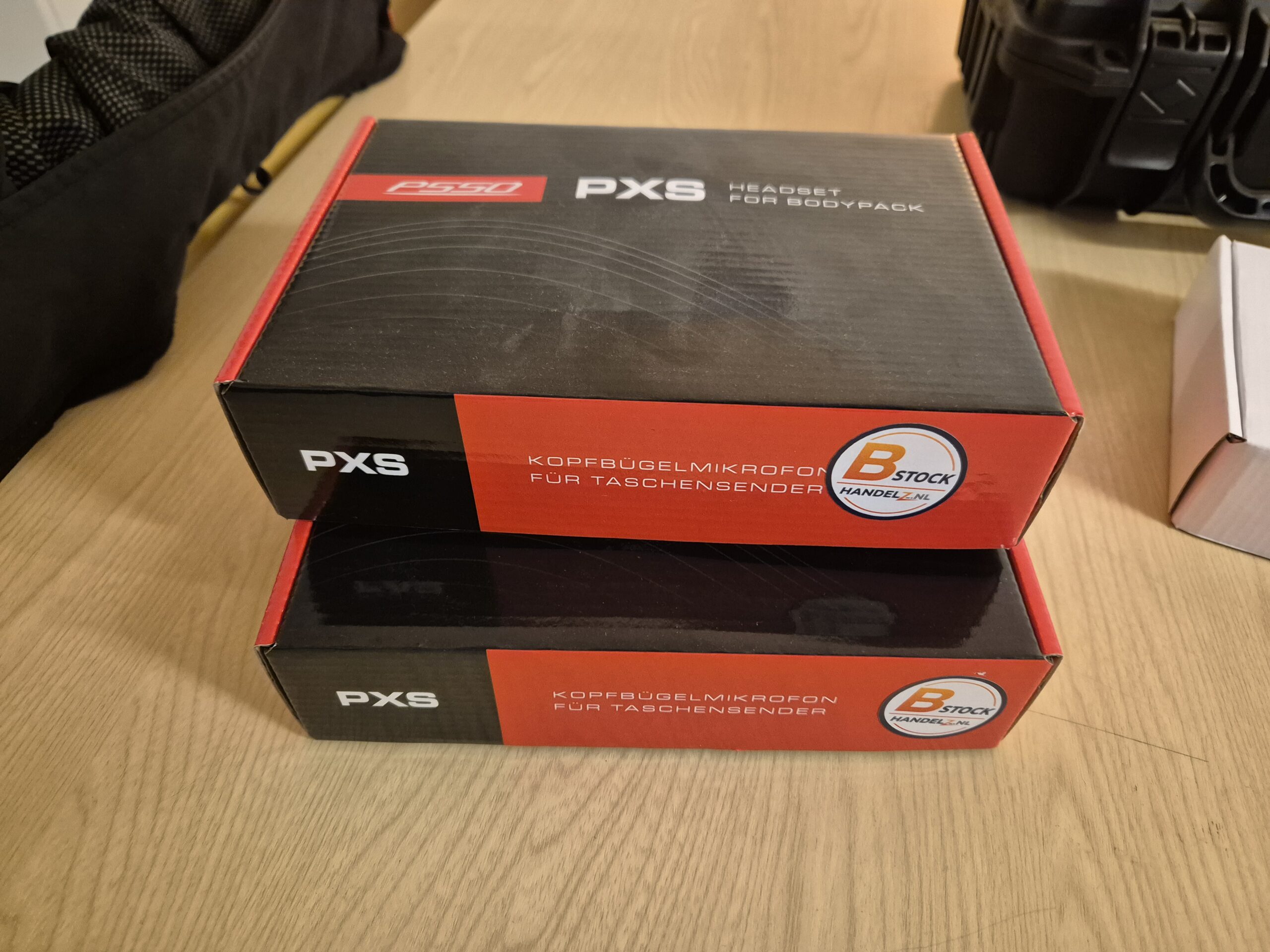 set van 2 PSSO PXS-headsetmicrofoon voor mini xlr 4p bodypack-zenders (b-stock) - Afbeelding 4