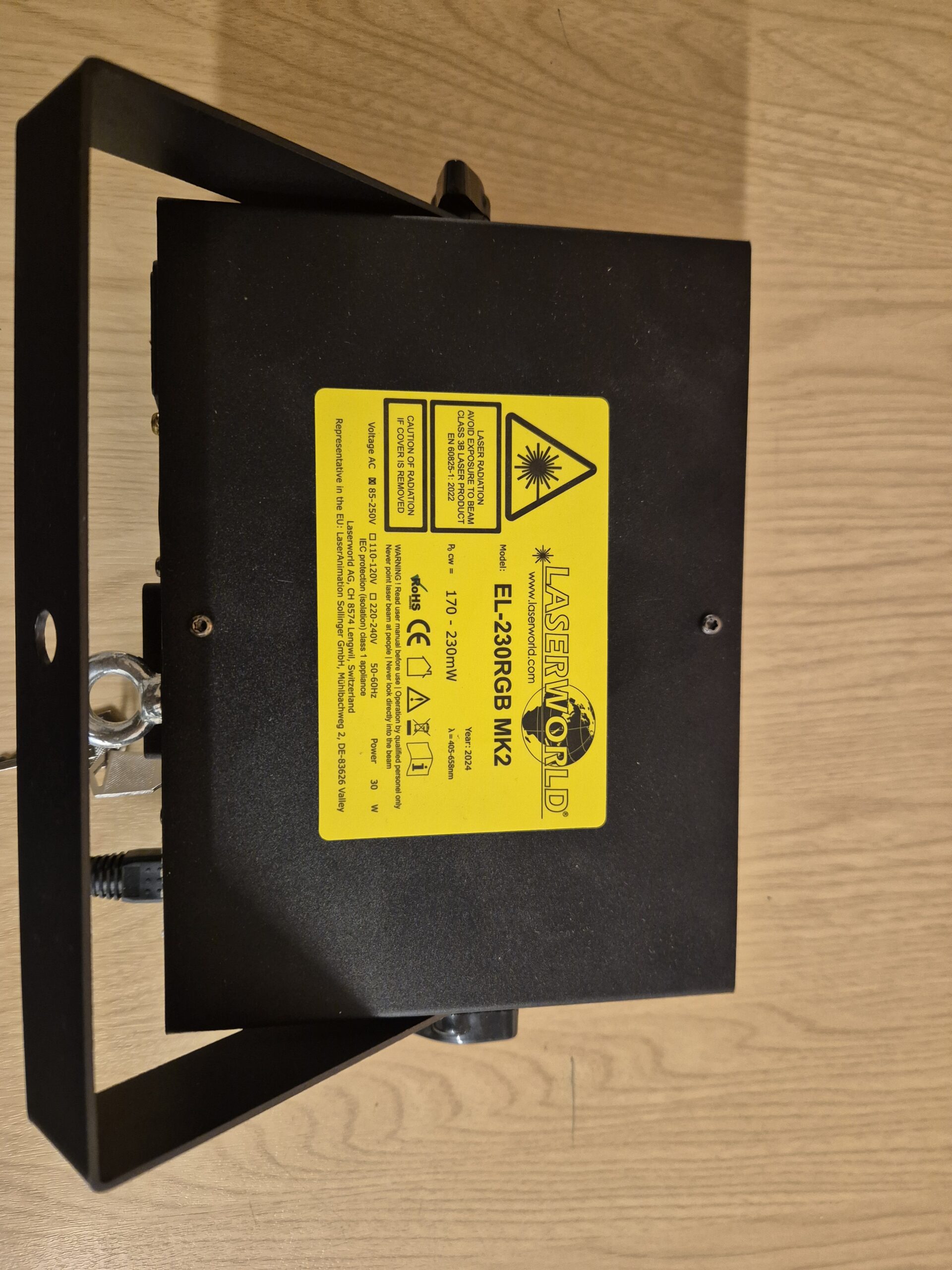 Laserworld EL-230RGB MkII RGB laser (2e hands) - Afbeelding 3