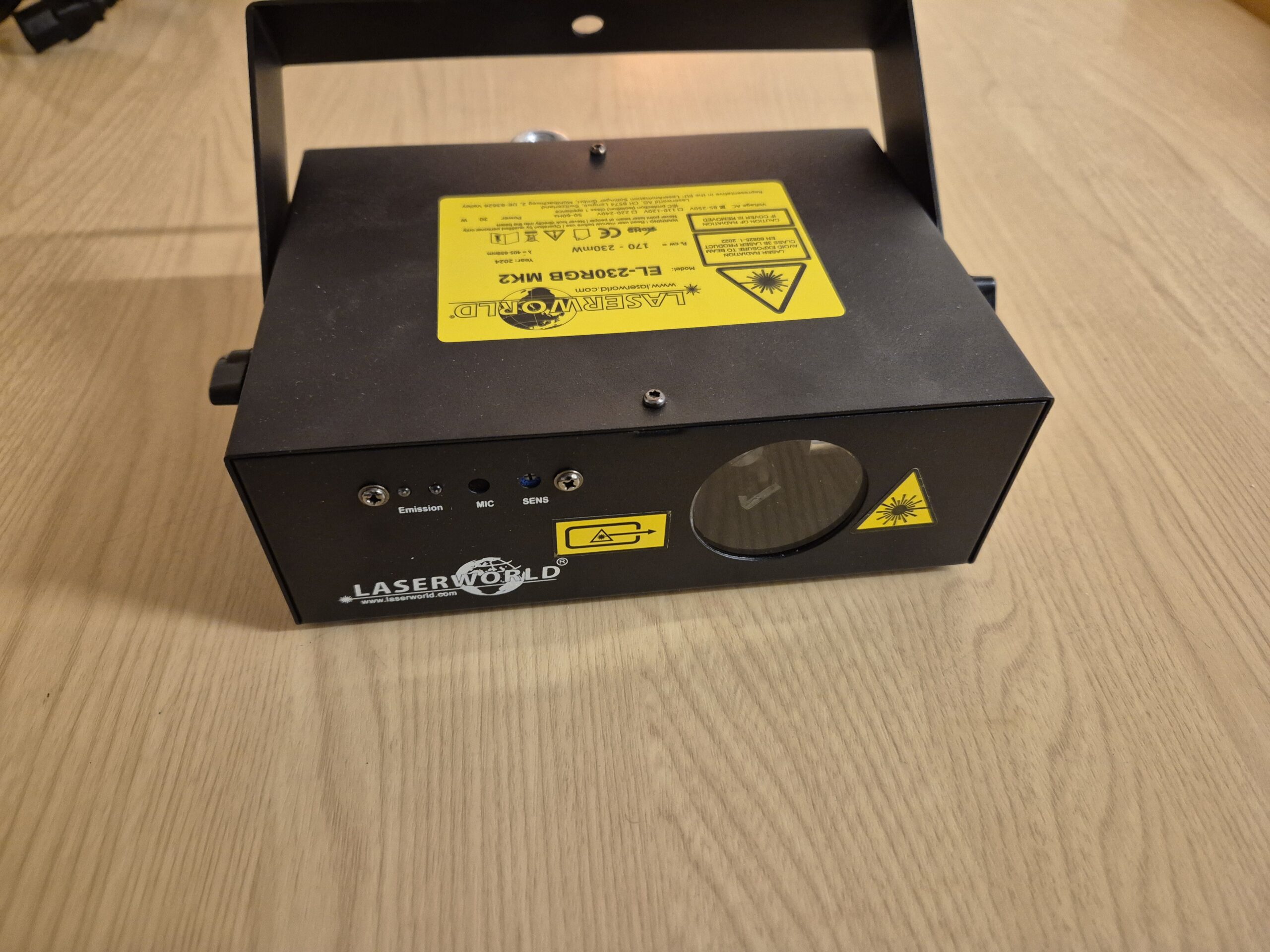 Laserworld EL-230RGB MkII RGB laser (2e hands) - Afbeelding 2