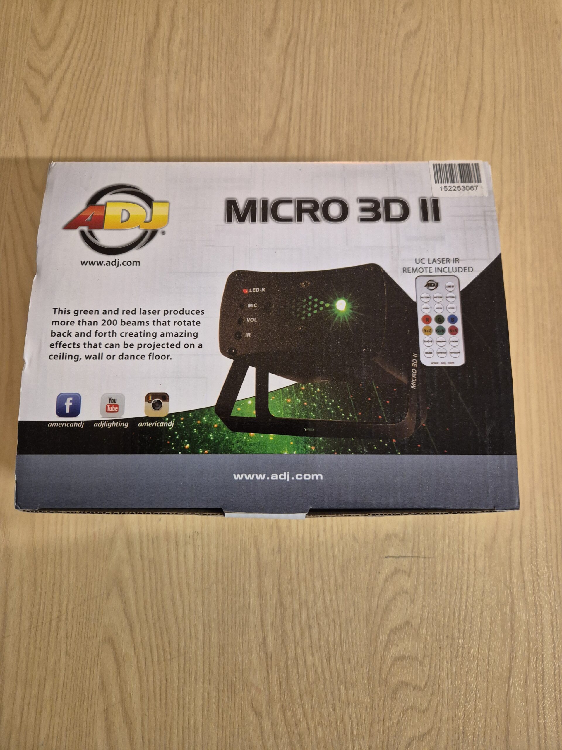 American DJ Micro 3D II (B-stock) - Afbeelding 2