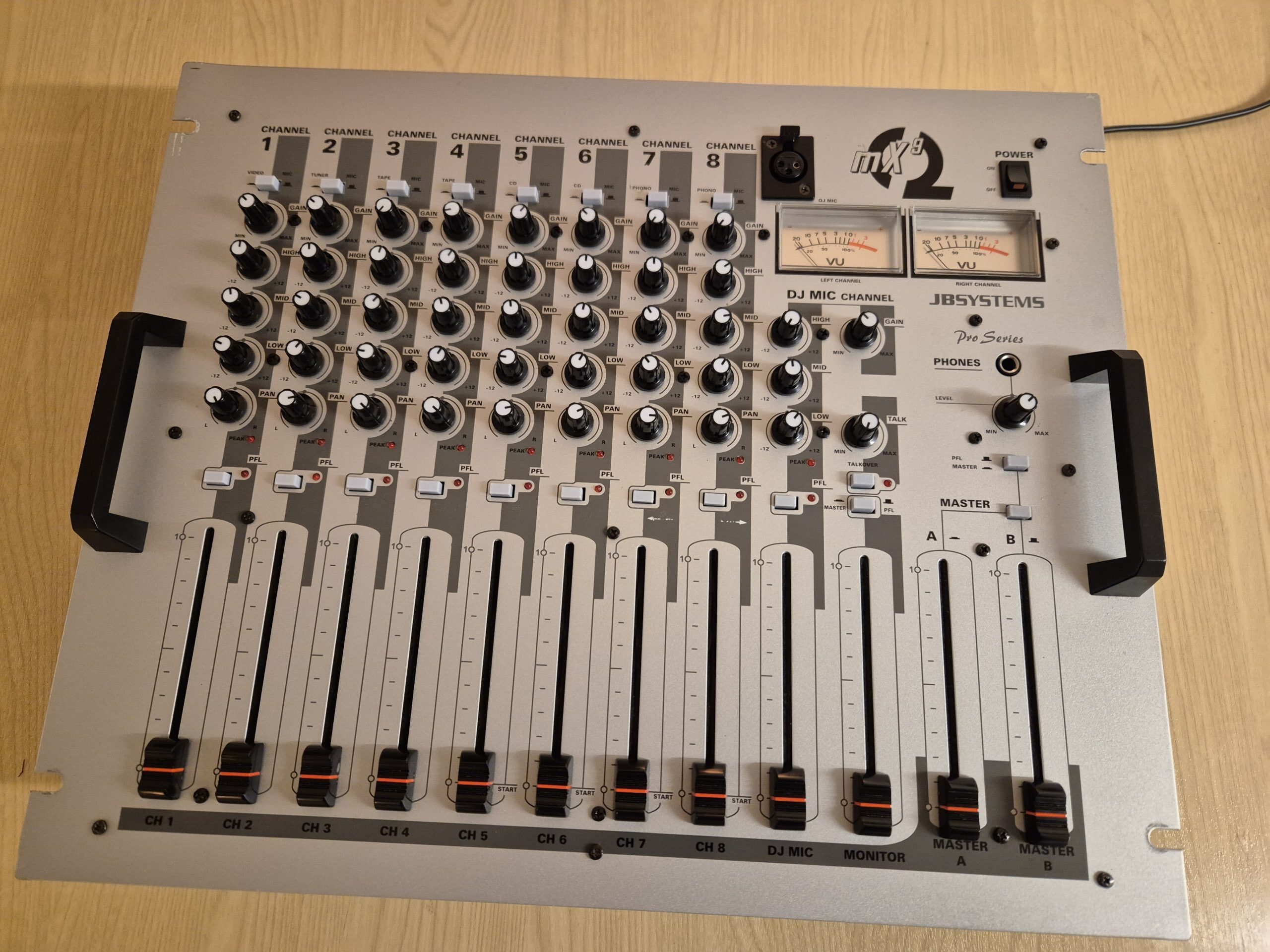 Jbsystems MX9 mengpaneel (2e hands) - Afbeelding 1