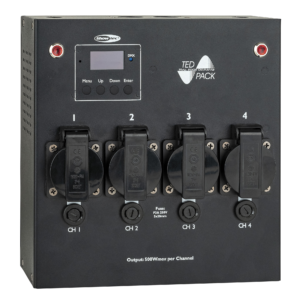 Showtec TED Pack met FX kanaal (B-Stock) EU/NL connectors!