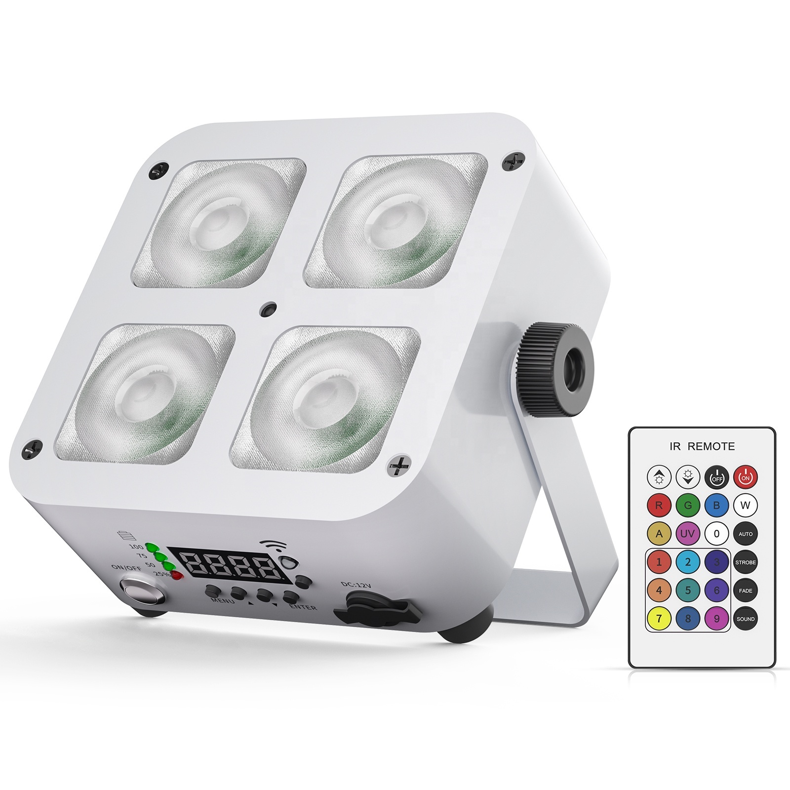 Uplight 4x 10W RGBWA+UV (2e hands) - Afbeelding 1
