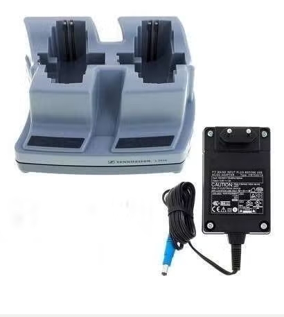 Sennheiser laderset LA2015 incl adapter (2e hands) - Afbeelding 1