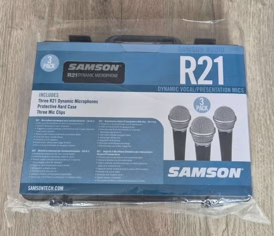 Samson R21P set van drie R21 zangmicrofoons (b-stock) - Afbeelding 2