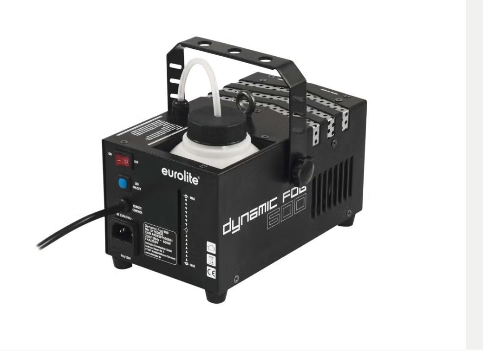 EUROLITE Dynamic Fog 600 rookmachine (b-stock) - Afbeelding 2