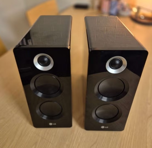 LG FAS166F Speakers voor FA166DAB Micro HiFi System (2e hands) - Afbeelding 1