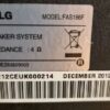 LG FAS166F Speakers voor FA166DAB Micro HiFi System (2e hands) - Thumbnail Image 2