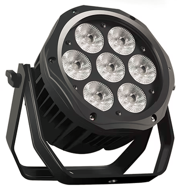 IP65 Outdoor 7x18W RGBWA UV 6 in 1 DMX LED Par (b-stock) - Afbeelding 1