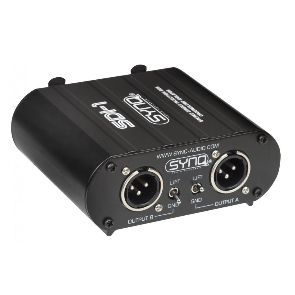 Synq SDI-1 - Passieve stereo DI-box  (2e hands) - Afbeelding 1