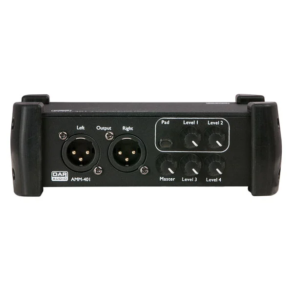 DAP AMM-401 4-kanaals actieve mixer (2e hands) - Afbeelding 2
